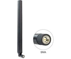 Delock 88436 - 4.5 dBi - 0.824 - 0.894 / 1.92 - 2.17 GHz - 50 ? - RP-SMA - Male - Vertical polarization