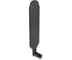 Delock LTE GNSS Antenne SMA Stecker 1,5 - 3,0 dBi omnidirektional drehbar mit Kippgelenk juodas