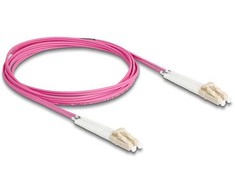 Konwerter Delock Kabelis światłowodowy LC Duplex do LC Duplex Multimode OM4 kątowy 2 m