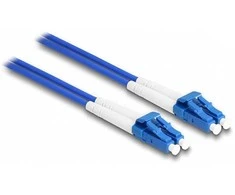 Delock LWL Kabelis mit Metallarmierung LC Duplex zu LC Duplex Singlemode OS2 2 m