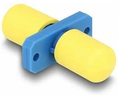 Delock LWL Kupplung ST Simplex Buchse zu ST Simplex Buchse blau