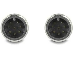 Delock M12 Kabelis A-kodiert 8 Pin Stecker zu Stecker PVC 5 m