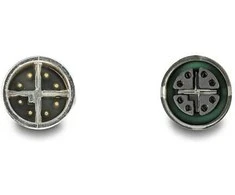 Delock M12 Kabelis X-kodiert 8 Pin Stecker zu Buchse PUR (TPU) 2 m