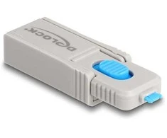 Delock Micro USB Port Blocker Set für Micro USB Buchse 5 Stück + Verschlusswerkzeug