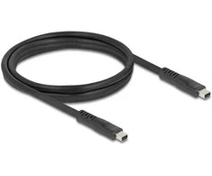 Delock Mini DisplayPort Kabelis 16K 60 Hz 80 Gbps 1,5 m