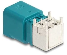 DELOCK Mini FAKRA Z Stecker quad gewinkelt B-Typ PCB