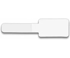 Delock Mini Klett-Kabelhalter L 90 mm x B 24 mm selbstklebend 10 Stück baltas