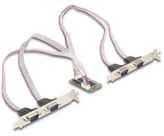 Delock Mini PCIe I/O full size 4 x Seriell RS-232