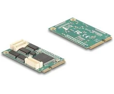 Delock Mini PCIe I/O full size 4 x Seriell RS-232