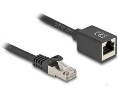 Delock Netzwerk Verlängerungskabel RJ45 Stecker zu RJ45 Buchse Cat.6A S/FTP 2 m juodas