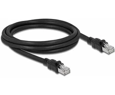 Delock Netzwerkkabel RJ45 Cat.6A F/UTP mit innerem Metallmantel 2 m