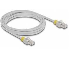 Delock Netzwerkkabel RJ45 Cat.6A S/FTP mit farbigen Clips 3 m