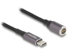 „DeLOCK“ nešiojamojo kompiuterio įkrovimo laidas, USB C tipo kištukas į magnetinę 8 kontaktų jungtį, 1,8 m, 1,8 m, USB C, 8 kontaktų, 20 V