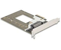 Delock PCI Express 4.0 x4 Karte zu 1 x NVMe M.2 Key M 110 mm oder U.2 Slot