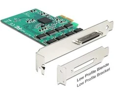 Delock 89336 - PCIe - Serial - RS-232 - Juodas - Žalias - Sidabrinis - 0.0009216 Gbit/s - 256 B