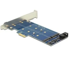Delock 89374 - PCIe - SATA,USB 3.2 Gen 1 (3.1 Gen 1) - 6 Gbit/s - SATA,USB