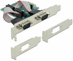 Delock PCI Express x1 Karte zu 2 x Seriell RS-232