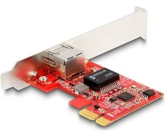 Delock PCI Express x1 Netzwerkkarte 2,5 Gigabit LAN 1 x RJ45 i225