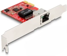 Delock PCI Express x1 Netzwerkkarte 2,5 Gigabit LAN 1 x RJ45 i225