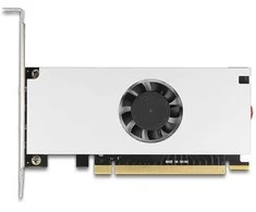 Delock PCI Express x16 Karte zu 2 x USB 20 Gbps USB Type-C Dual Channel mit Lfter und Khlkrper im Low Profile Formfaktor