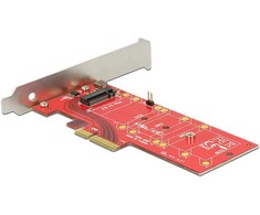 Delock PCIe>1x M.2 110mm m.Kühlkörper