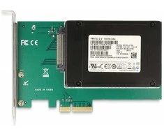 „Delock“ valdiklio PCI Express x4 plokštė su 1 x vidiniu U.2 NVMe SFF-8639