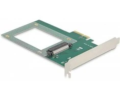 Delock 90081 - U.2 - PCIe - Male - PCIe 4.0 - Žalias - Sidabrinis - PC