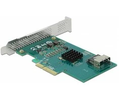 Delock 89051 - PCIe - SATA - Low-profile - 6 Gbit/s - 0,1,10,JBOD - 0 - 50 °C
