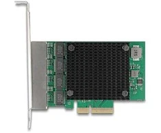 Delock PCI Express x4 Netzwerkkarte 2,5 Gigabit LAN 4 x RJ45 RTL8125