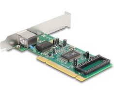 Karta jungiama į tinklą Delock Delock - Netzwerkadapter - PCI Low-Profile - 10/100/1000Base-T(X) x 1