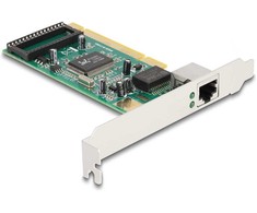 Karta jungiama į tinklą Delock Delock - Netzwerkadapter - PCI Low-Profile - 10/100/1000Base-T(X) x 1