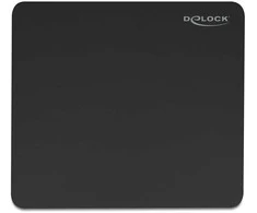 Delock Pelės kilimėlis juodas 450 x 400 mm "Glas"-Beschichtung