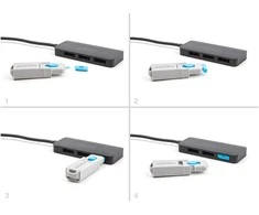 Delock Port Blocker für DisplayPort Buchse 10 Stück