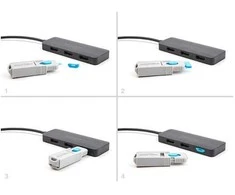 Delock Port Blocker für HDMI Buchse 10 Stück