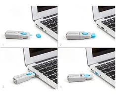 Delock Port Blocker für USB Typ-A Buchse 10 Stück