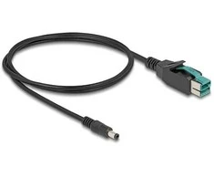 Delock PoweredUSB Kabelis Stecker 12 V zu DC 5,5 x 2,5 mm Stecker 3 m