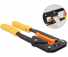 Delock Presszange für Schneidklemmverbinder mit Adaptersatz