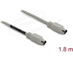 Delock PS/2 Kabelis Stecker zu Stecker 1,8 m