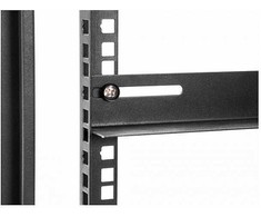 Delock Delock 19 col. Tragschiene fur Netzwerkschrank 450 x 40 mm 2 Stuck