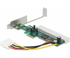 Delock Riser Karte PCI Express x1 zu 1 x PCI 32 Bit 5 V Slot Asmedia