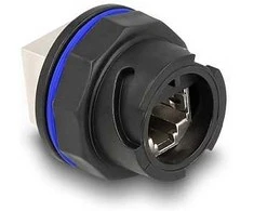 Delock RJ45 Cat.6A Einbaubuchse / Kupplung juodas
