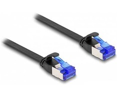 Delock DELOCK RJ45 Flachband Patchkabel Stecker zu Stecker Cat.6A