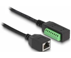 Delock RJ45 Kabelis Cat.5e Buchse zu Terminalblock Adapteris 21,5 cm