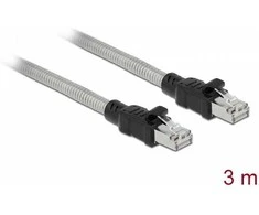 Delock RJ45 Kabelis Cat.6A U/FTP mit Metallmantel 3 m