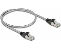 Delock RJ45 Kabelis Cat.6A U/FTP mit Metallmantel 0,5 m