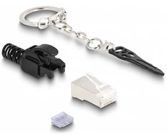 Delock RJ45 Modularer Stecker Cat.6A verschließbar 10er Set