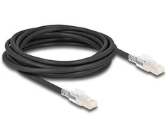 Delock RJ45 Netzwerkkabel Cat.6A S/FTP mit Secure Clips Set 5 m juodas