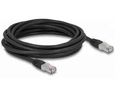Delock RJ45 Netzwerkkabel Cat.6A S/FTP PE Outdoor 5 m juodas