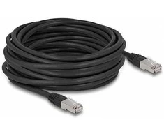 Delock RJ45 Netzwerkkabel Cat.6A S/FTP PE Outdoor 10 m juodas
