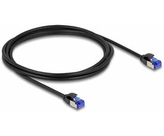 Delock Kabelis RJ45 Cat.6A S/FTP 2 m Juodas (80228)